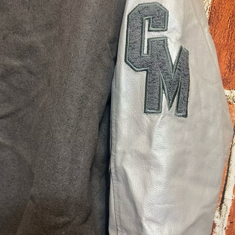 FB COUNTY Mens Varsity Leather Sleeves Baseball Jacket  Coat Sz Medium - Picture 5 of 6